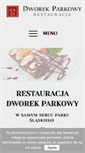 Mobile Screenshot of dworekparkowy.pl